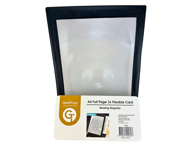 GOODTHINGS FLEXIBLE READING MAGNIFIER A4