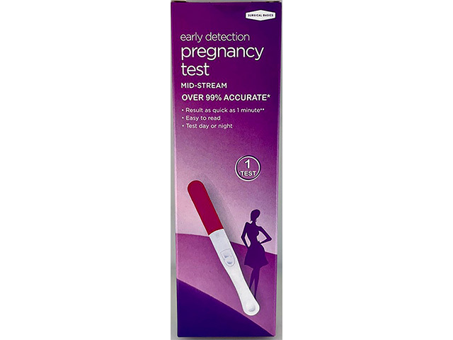 PREGNANCY TEST 1PK UN12