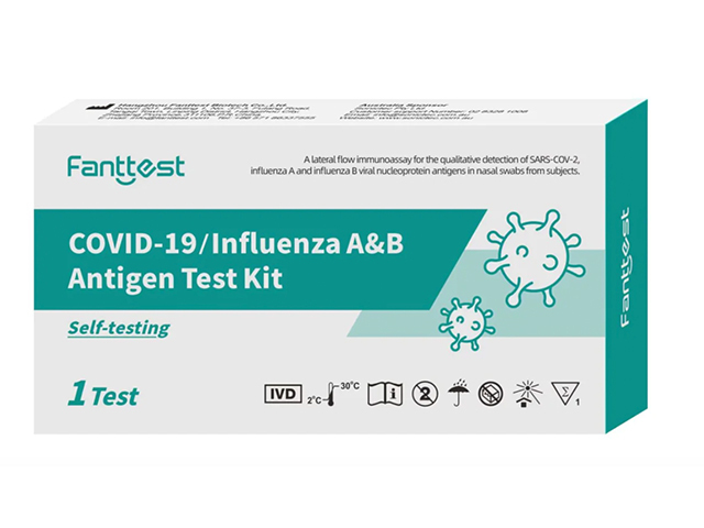 FANTTEST COVID/FLU A&amp;B TEST KIT SOLD QTY 10