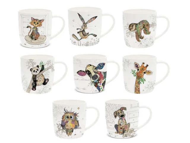 BUG ART KOOKS MUG 8ASST