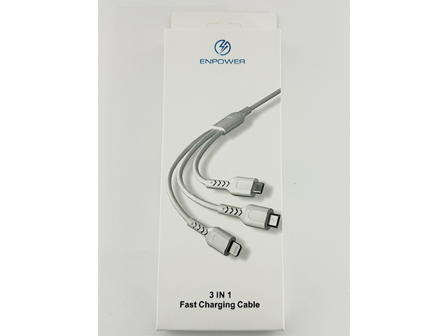 CABLE PHONE FAST CHARGE 3 IN 1