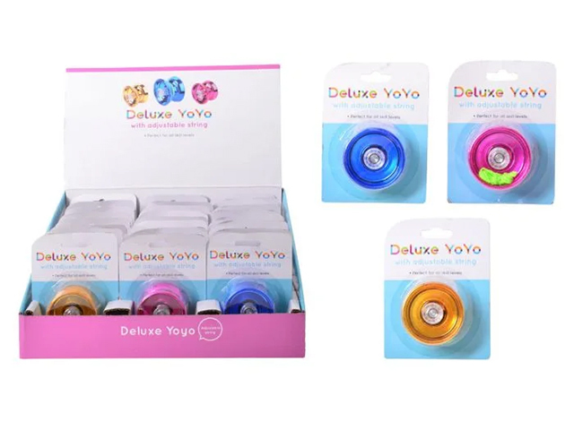 DELUXE METAL YOYO 3ASST UN24