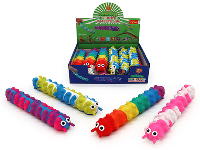 POP IT SUCTION CATERPILLAR 4ASST 26CM UN12