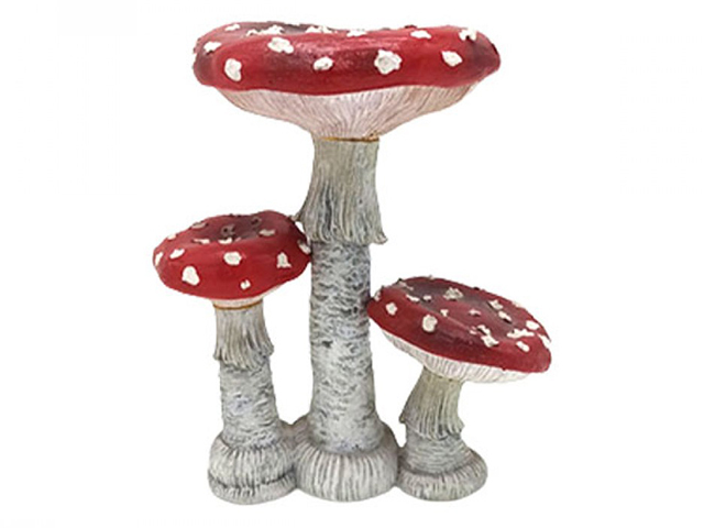 20CM RESIN MUSHROOM