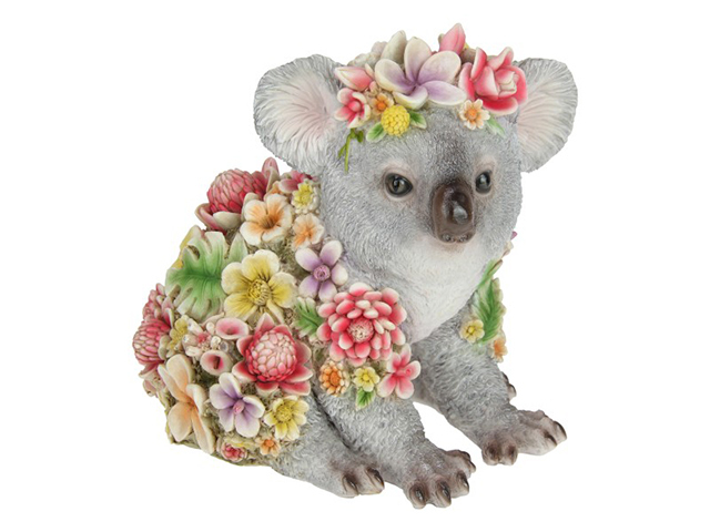 22CM CUTE FLORAL KOALA