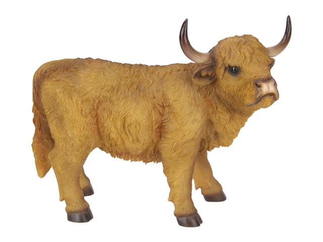 29CM STANDING HIGHLAND COW