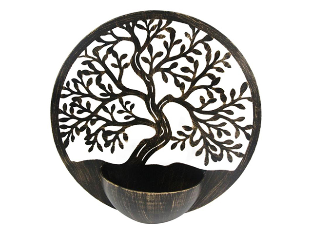 50CM METAL TOL POT HOLDER WALL DECOR QTY 2