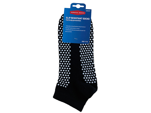 SB SLIP RESISTANT GRIP SOCKS 7-12