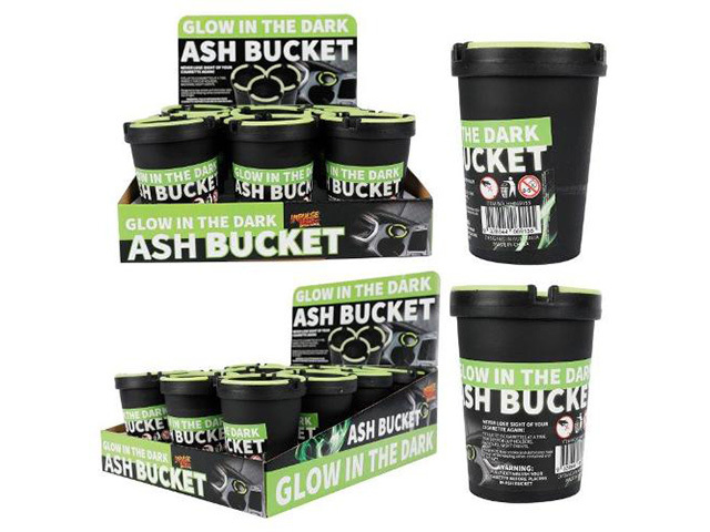 ASH BUCKET GLOW IN THE DARK UN12