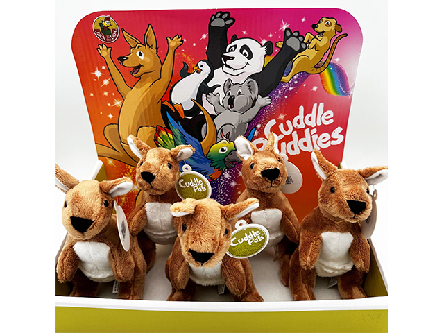 CUDDLE BUDDIES KANGAROO 22CM