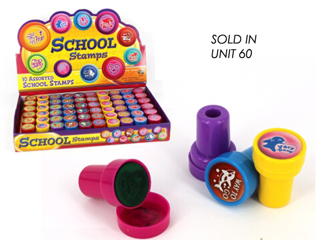 SCHOOL STAMPS-ASST SAYINGS UNIT 60