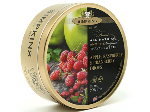 SIMPKINS APPLE RASPBERRY CRANBERRY 200G