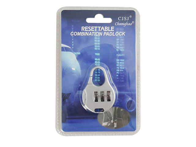 TRAVEL CODE LOCKS 5X3.2CM