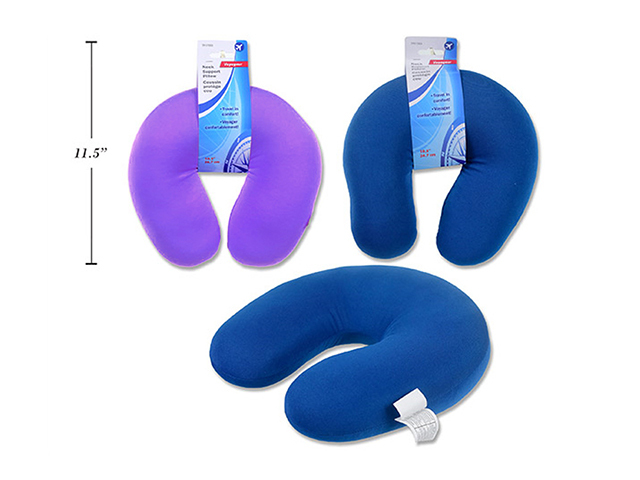 TRAVEL PILLOW 26.7CM 2COLS