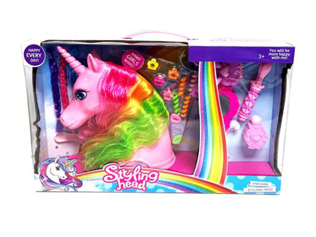 RAINBOW UNICORN HAIR STYLING SET