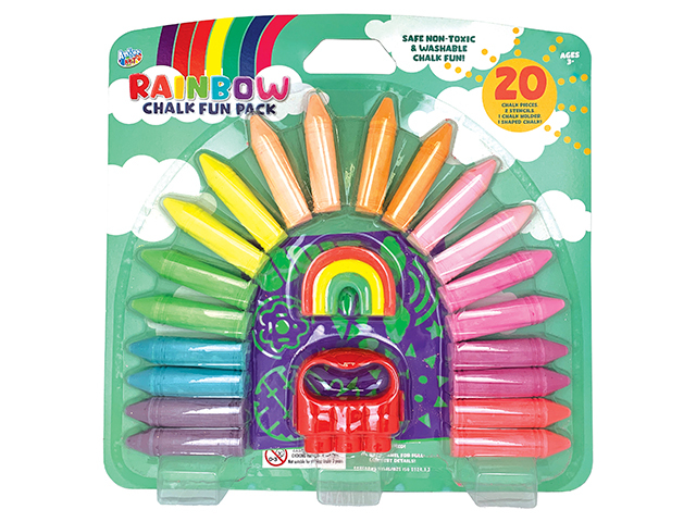 CHALK RAINBOW FUN PACK