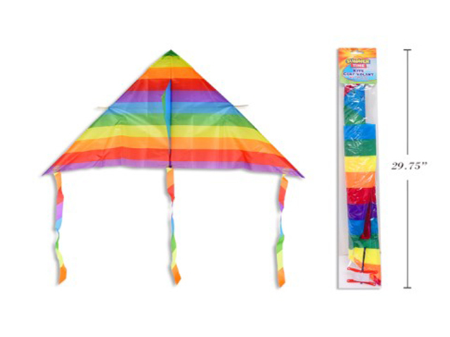 RAINBOW NYLON KITE 105CM