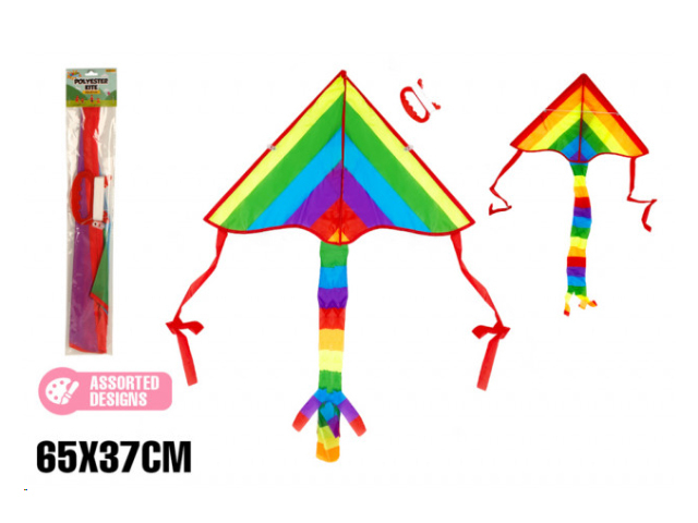 PREMIUM POLYESTER KITES 65X37CM