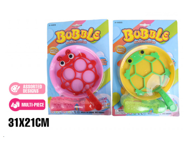 BUBBLE BLOWING FROG WAND 31X21CM 100ML