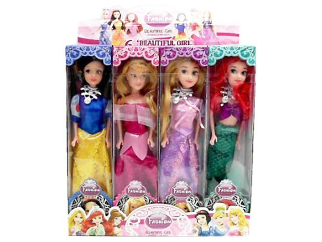 DOLLS PRINCESS ASST 27CM UN12