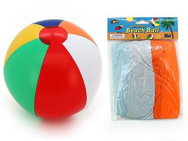 COLOURFUL INFLATABLE BEACH BALL