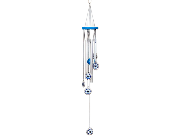 WINDCHIME BLUE EYE TUBES 70CM