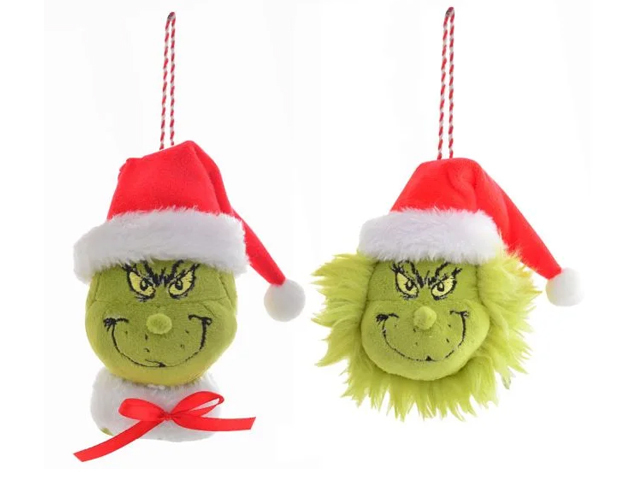 XMAS GREMLIN HANGING DECO 2ASST SOLD QTY12